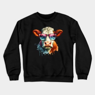 Hereford Cow Crewneck Sweatshirt